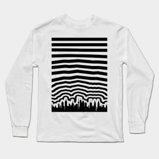 Skylines and Skyscrapers (black print) Long Sleeve T-Shirt